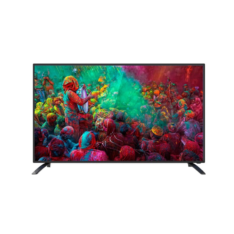 GRADE A1 - electriQ 49" 4K Ultra HD LED Smart TV with Android and Freeview HD