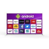 GRADE A1 - electriQ 55" 4K Ultra HD OLED Smart TV with Google Android and HDR - LG Panel