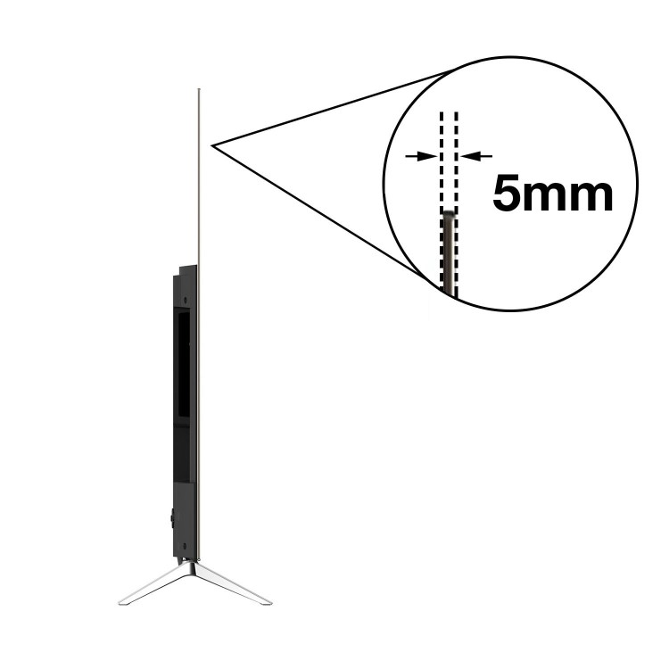 GRADE A1 - electriQ 55" 4K Ultra HD OLED Smart TV with Android and HDR - LG Panel