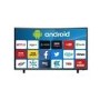 GRADE A2 - electriQ 49" Curved 4K Ultra HD LED Android Smart TV with Freeview HD