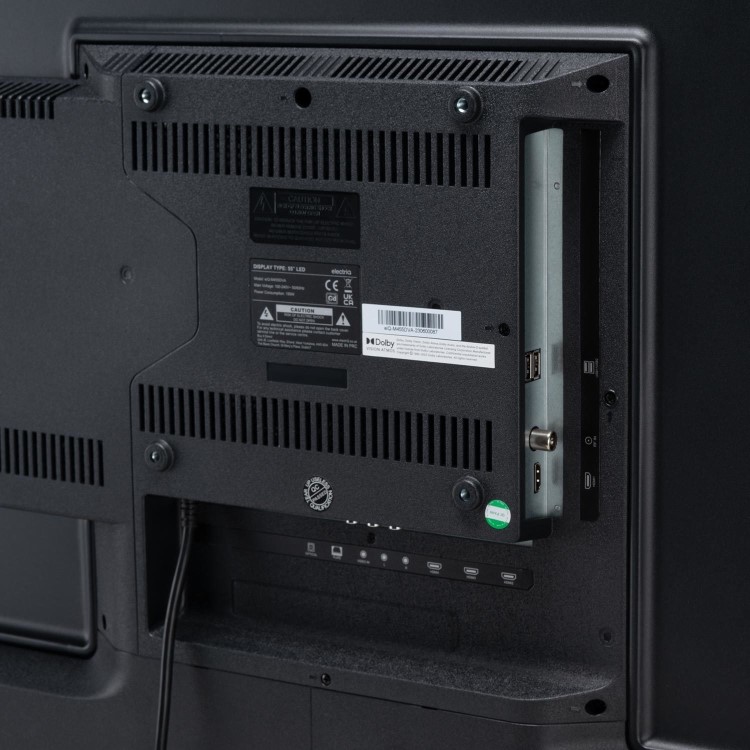 GRADE A2 - electriQ 50 inch Android Smart 4K Ultra HD TV with Dolby Vision and Atmos