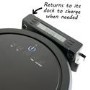 GRADE A2 - electriQ eiQ-R900M Pet Robot Vacuum Cleaner with Wet Mop & HEPA Filter