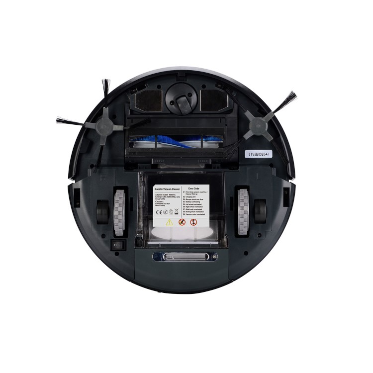 GRADE A1 - electriQ eiQ-R900M AntiViral HEPA and Pet Robot Vacuum Cleaner with Mop & Advanced Navigation 