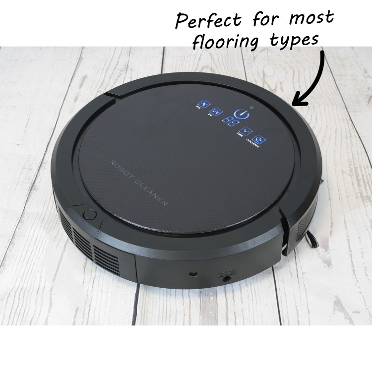 electriQ eiQ-R900M Pet Robot Vacuum Cleaner with Wet Mop & HEPA Filter