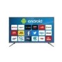 GRADE A1 - electriQ 50" 4K Ultra HD LED Android Smart TV with Freeview HD - Silver