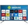 GRADE A3 - electriQ 50" 4K Ultra HD LED Android Smart TV with Freeview HD - Silver