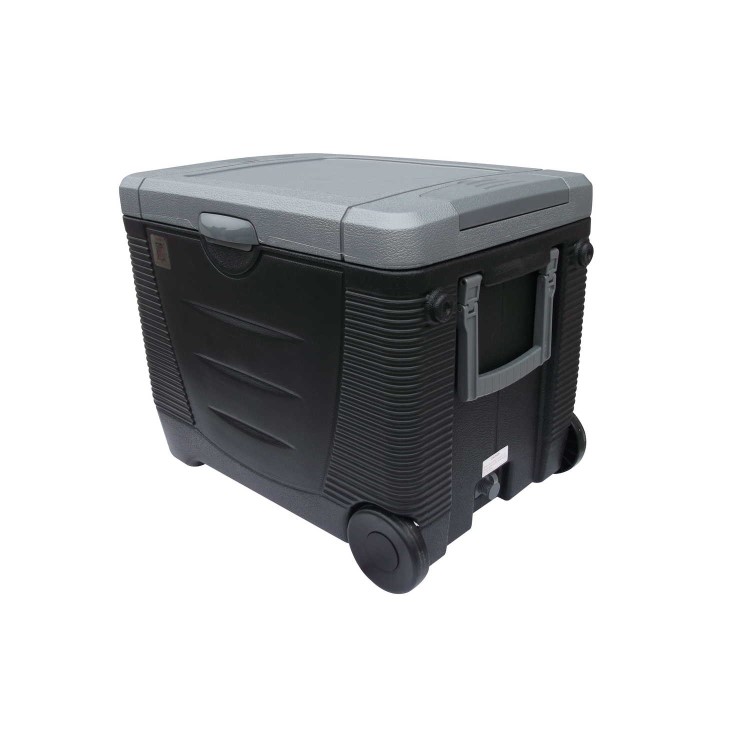 Refurbished electriQ eiq45lcoolbox 45 Litre Portable Cooler Box Black