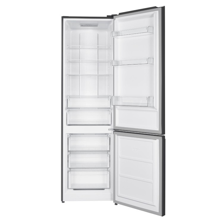 electriQ 326L 70/30 Freestanding Fridge Freezer – Stainless Steel