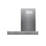 GRADE A2 - electriQ 90cm slimline cooker hood in stainless steel