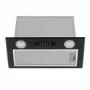 electriQ 52cm Canopy Cooker Hood - Black