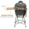 Boss Grill The Egg XL - 22 Inch Ceramic Kamado Style Charcoal Egg BBQ Grill