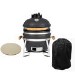 Boss Grill The Egg XS - 15 Inch Ceramic Kamado Style Charcoal Smoker BBQ Grill