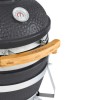 Boss Grill EIQEGGXS The Egg XS - 15 Inch Ceramic Kamado Style Charcoal Egg BBQ Grill    