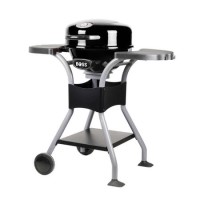 Refurbished Boss Grill Compact Outdoor Electric BBQ Grill With Cover - Black