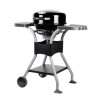 Boss Grill EIQELECBBQBLACK Compact Electric BBQ Grill With Cover - Black         