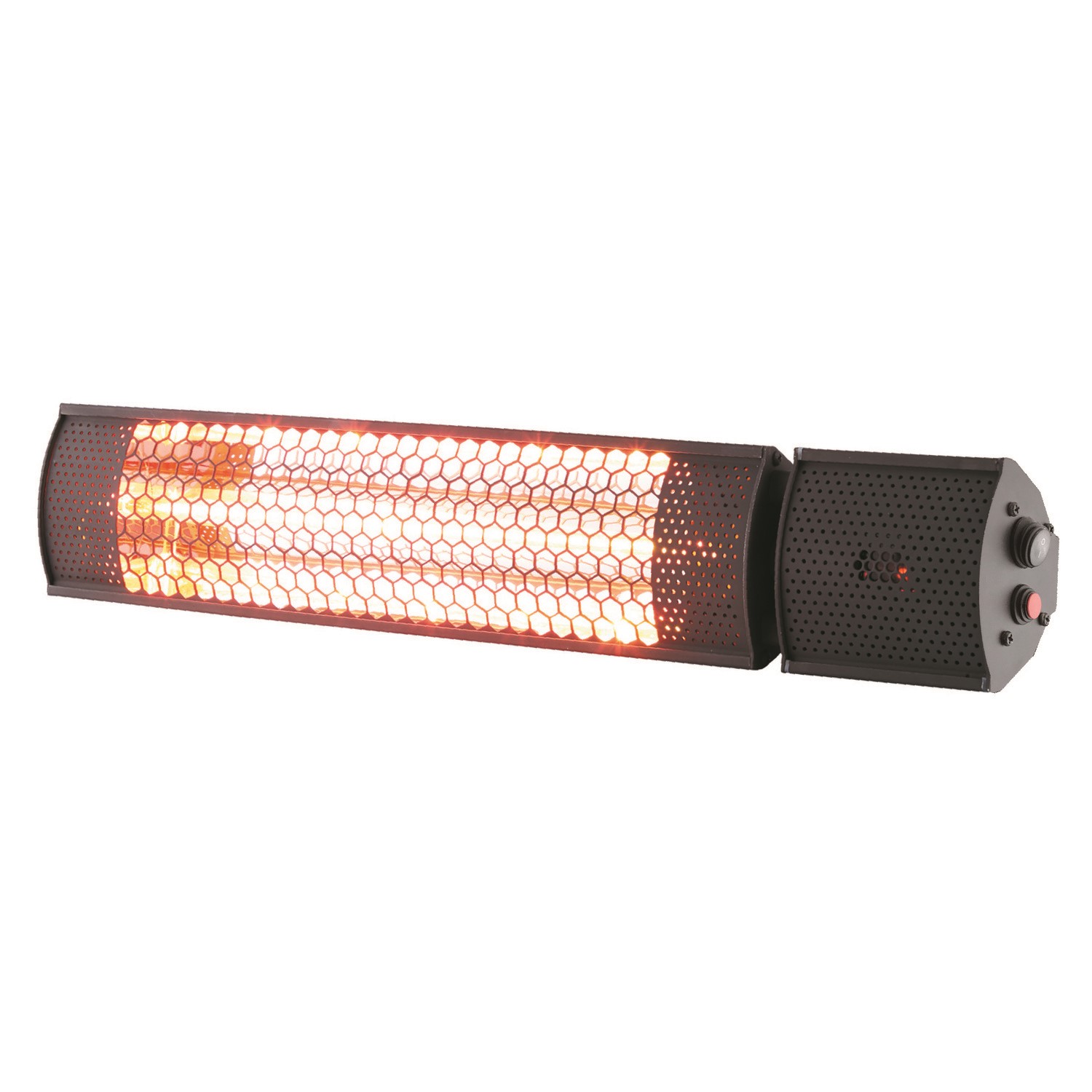 electriQ Wall Mounted Heater with Remote 2000w