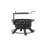 electriQ Fire pit with grill function