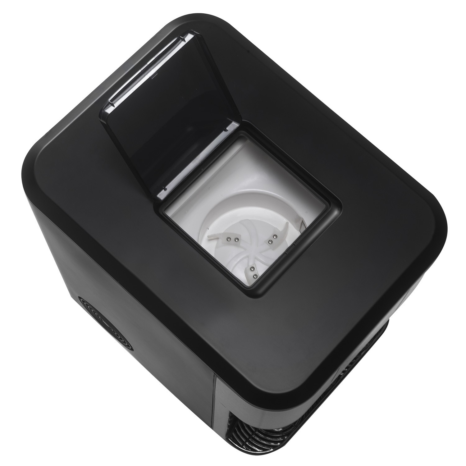 electriQ Countertop Ice Maker With Ice Crusher and Water Dispenser in