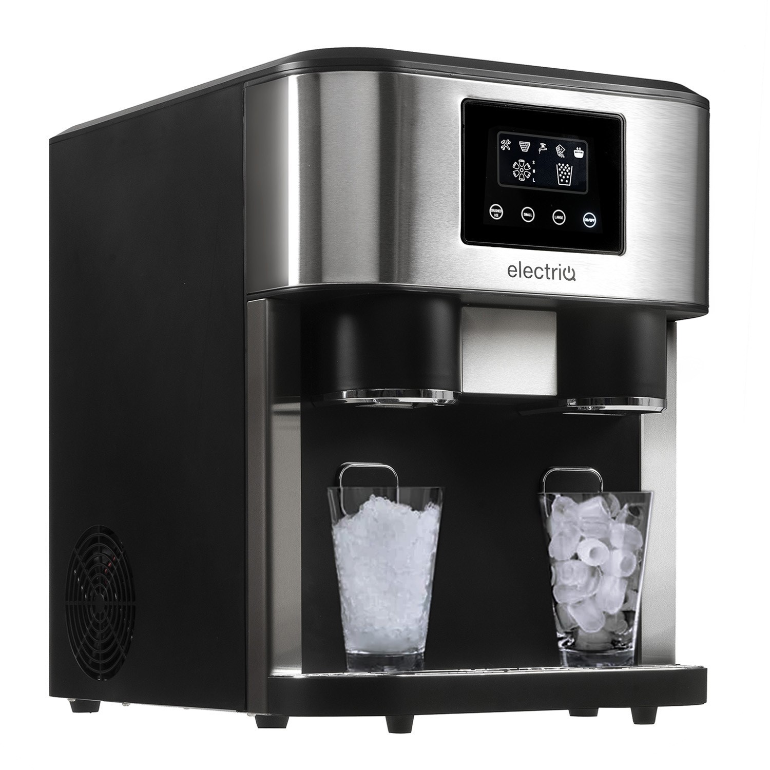 Electriq Counter Top Ice Maker With, Countertop Ice Maker Dispenser