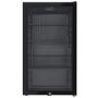 electriQ 98 Litre Drinks Fridge - Black