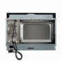 electriQ Built-In 900W Microwave with Grill - Stainless Steel