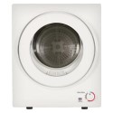 eiqmtd2w electriQ 2.5kg Mini Compact Vented Tumble Dryer - White