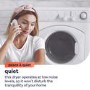 electriQ 2.5kg Mini Compact Vented Tumble Dryer - White