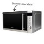 GRADE A1 - ElectriQ 20L 800W Freestanding Microwave with Digital Display in Stainless Steel - EIQMW20LSS