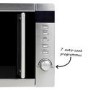 GRADE A1 - ElectriQ 20L 800W Freestanding Microwave with Digital Display in Stainless Steel - EIQMW20LSS