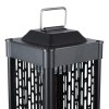 electriQ EIQODE45 Portable Table Top Electric Patio Heater 800W - 45cm        