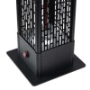 electriQ EIQODE45 Portable Table Top Electric Patio Heater 800W - 45cm        