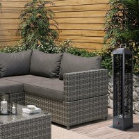Refurbished electriQ Portable Electric Patio Heater 1500W - 80cm Refurbished electriQ Portable Electric Patio Heater 1500W - 80cm