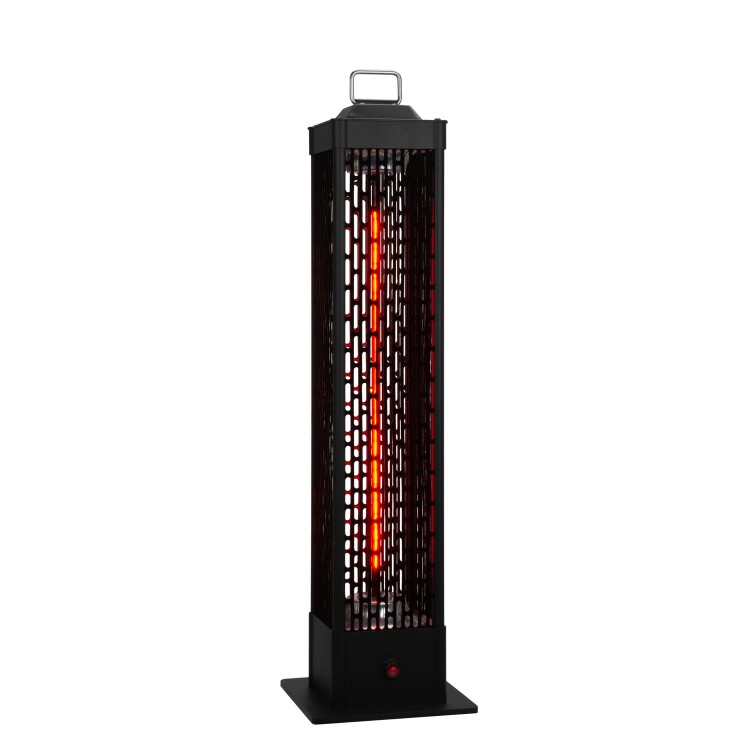 Refurbished electriQ Portable Electric Patio Heater 1500W - 80cm