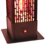 Refurbished electriQ Portable Electric Patio Heater 1500W - 80cm
