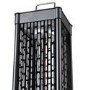 Refurbished electriQ Portable Electric Patio Heater 1500W - 80cm