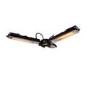 electriQ Outdoor Overhead Parasol Heater - Black