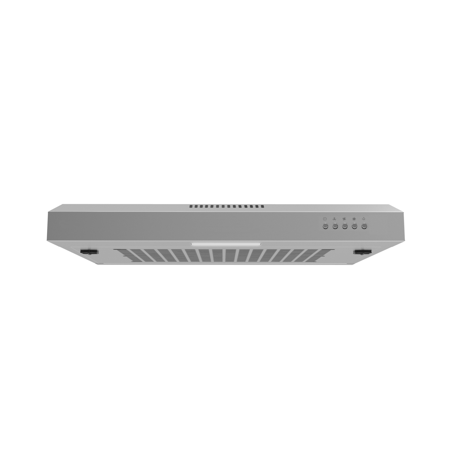 electriQ 60cm Visor Cooker Hood - Stainless Steel