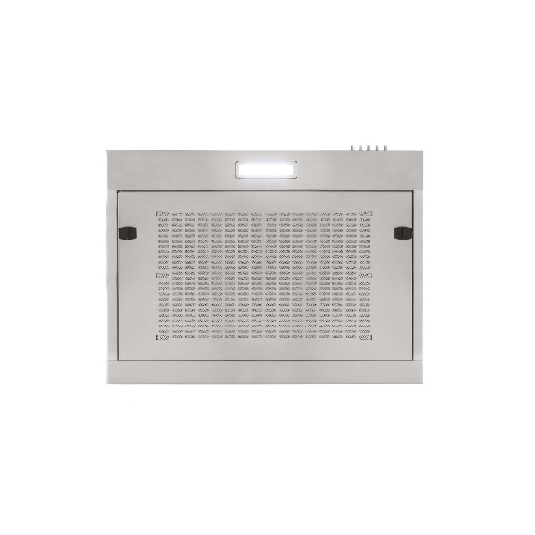 electriQ 60cm Visor Cooker Hood - Stainless Steel