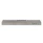 electriQ 60cm Visor Cooker Hood - Stainless Steel