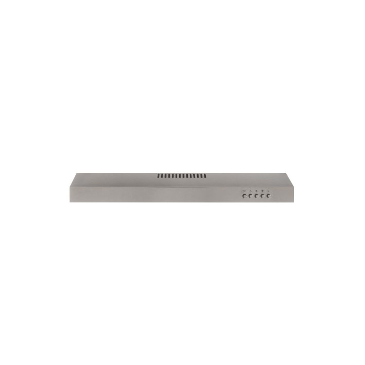 electriQ 60cm Visor Cooker Hood - Stainless Steel