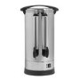 electriQ 25L Double Tap Tea & Coffee Catering Urn - Stainless Steel