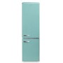 Refurbished electriQ eq6040retroblue 244 Litre 60/40 Retro Freestanding Fridge Freezer in Blue