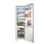 Refurbished electriQ eq6040retroblue 244 Litre 60/40 Retro Freestanding Fridge Freezer in Blue