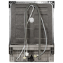 electriQ Integrated Dishwasher - White control panel