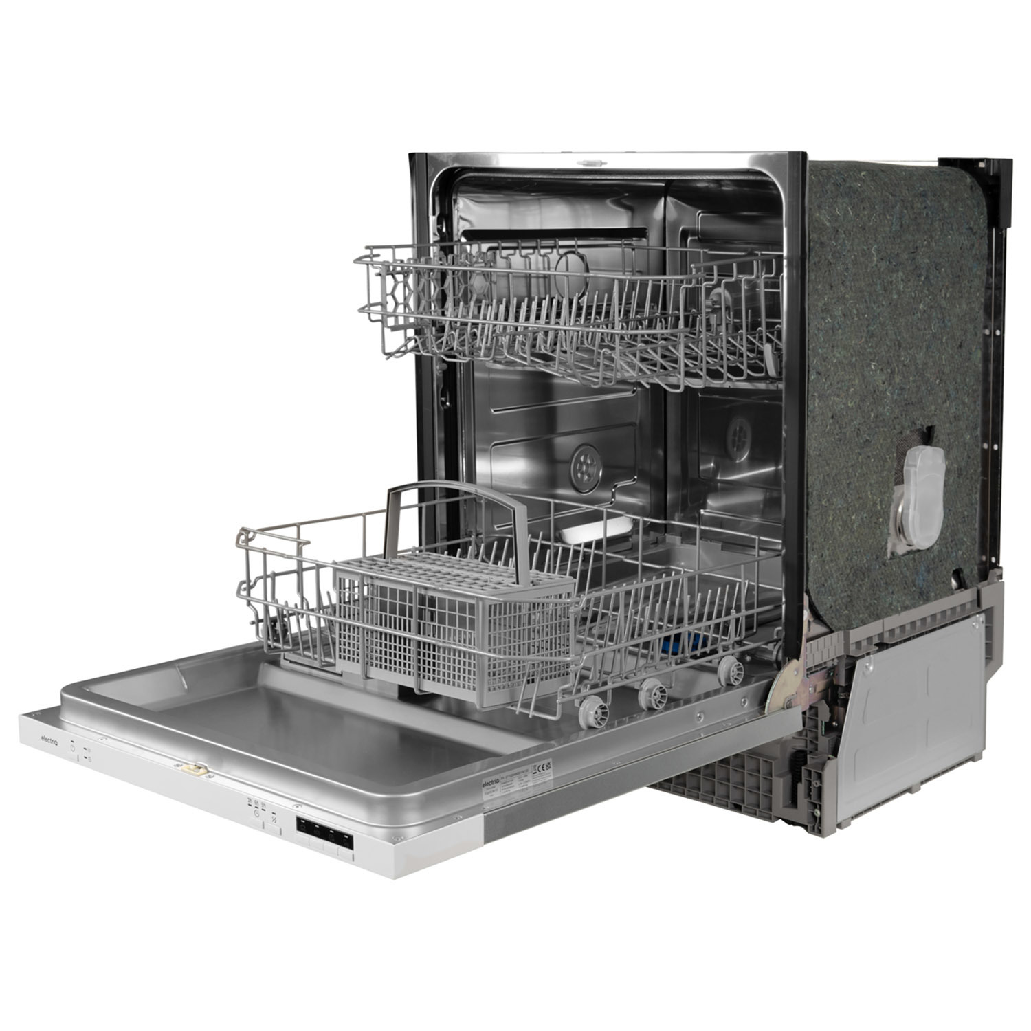 electriQ 12 Place Settings Fully Integrated Dishwasher eq60dwint