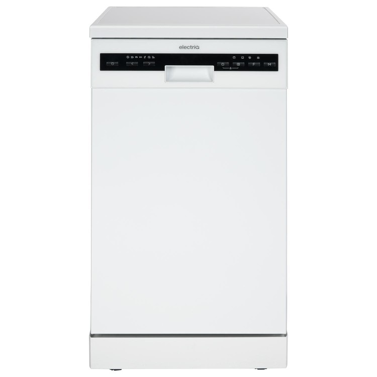 Refurbished electriQ 10 Place Freestanding Dishwasher White