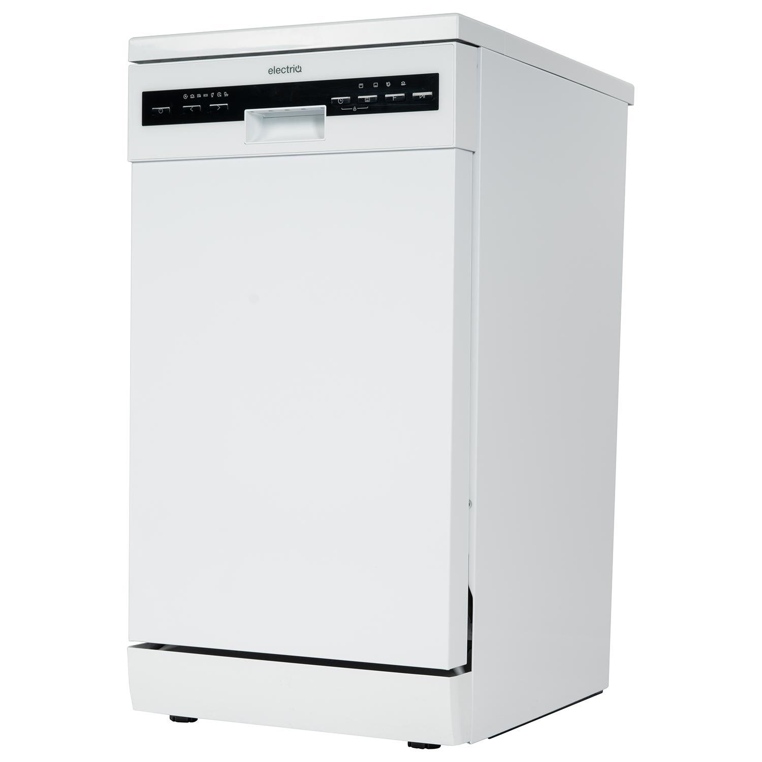 electriQ 10 Place Settings Freestanding Dishwasher White eqdw45pw