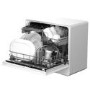 electriQ 5 Place Settings Table Top Dishwasher - White