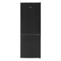 Refurbished electriQ eqfs50141ffb Freestanding 167 Litre 60/40 Fridge Freezer Black
