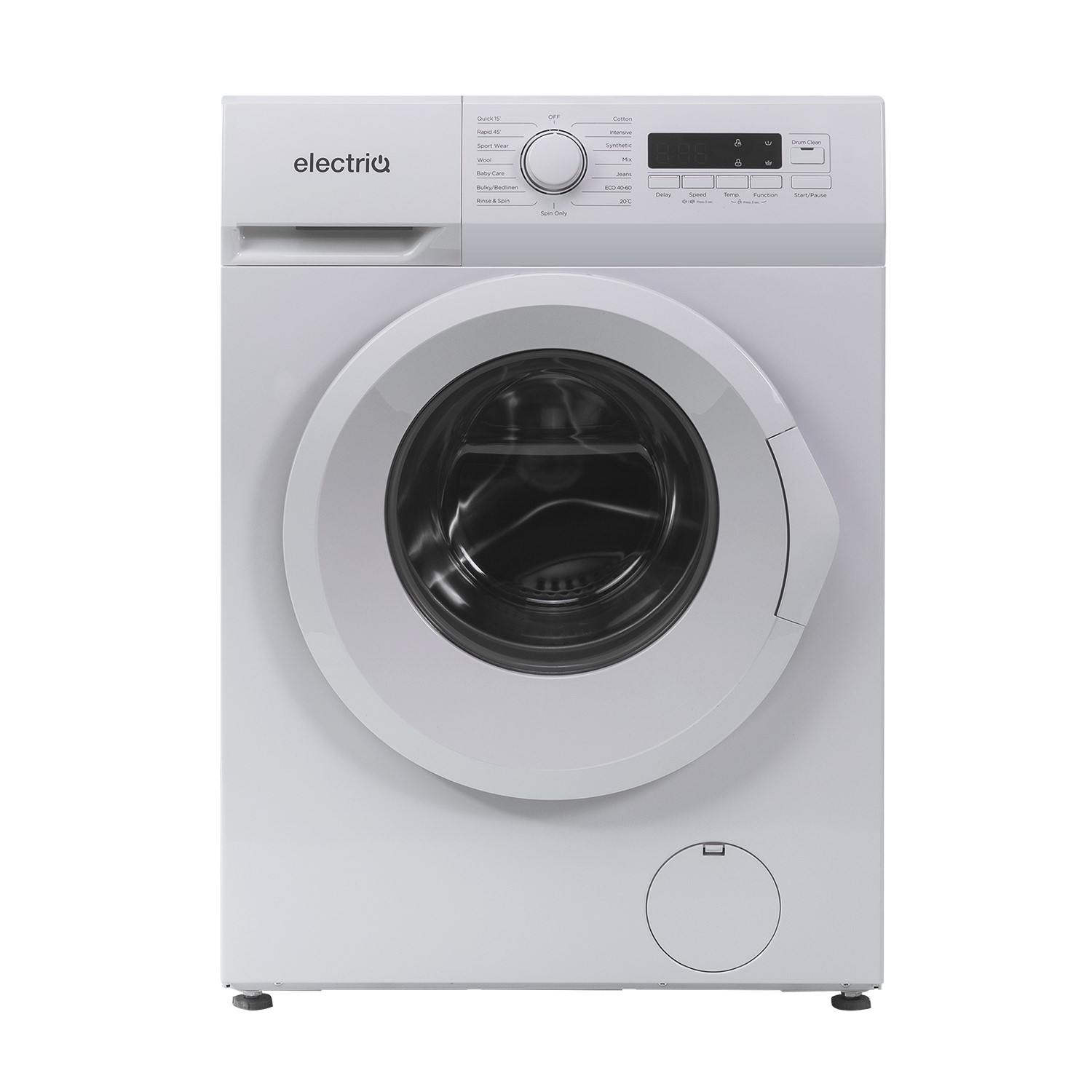 electriQ 7kg 1400rpm Freestanding Washing Machine - White